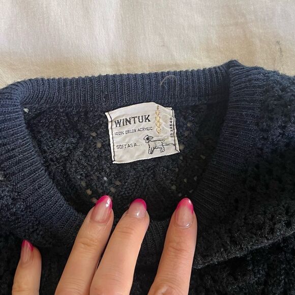 70s vintage Wintuk sweater small - Picture 5 of 8